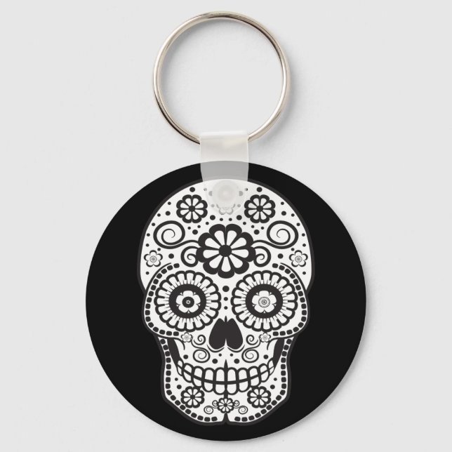 Mejla socker Skull Nyckelring (Framsida)