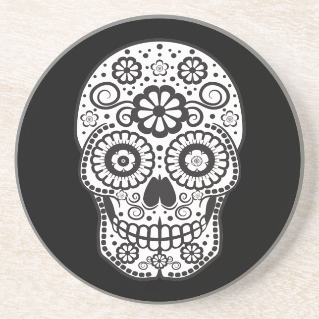 Mejla socker Skull Underlägg (Framsidan)