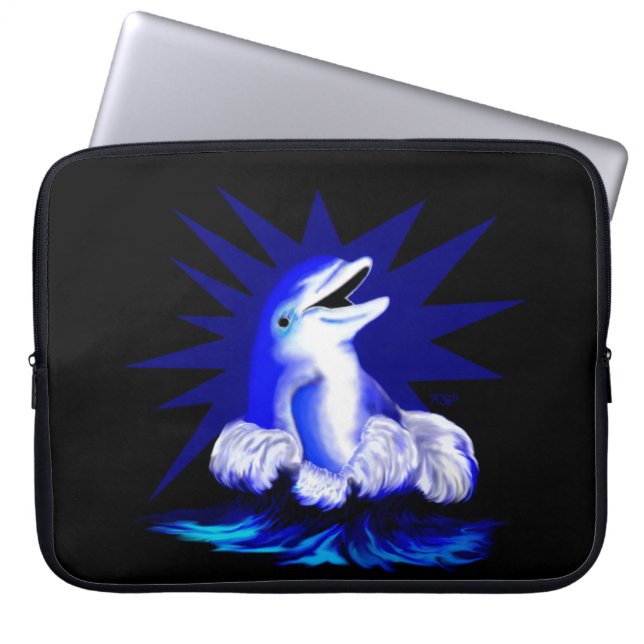 Mejling Dolphin Laptop Sleeve (Framsidan)