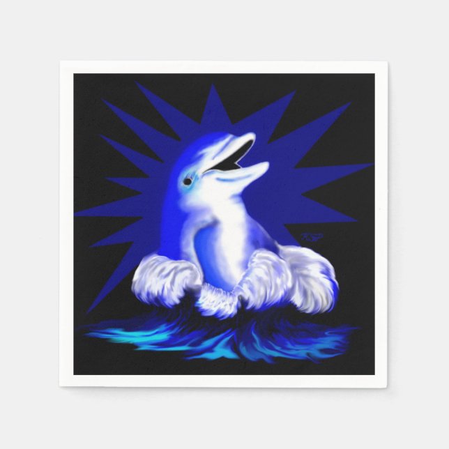 Mejling Dolphin Pappersservett (Framsidan)