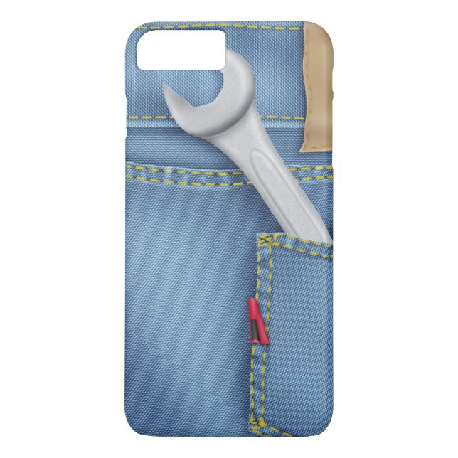Mekanics Wrench Case-Mate iPhone Skal (Baksida)