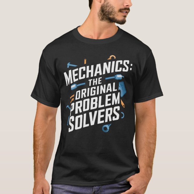 Mekanik: De ursprungliga problemlösarna T Shirt (Framsida)