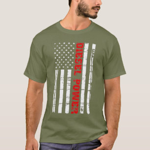 Mekanik för dieseldrivna Flagga Turbo-bröder i Las T Shirt