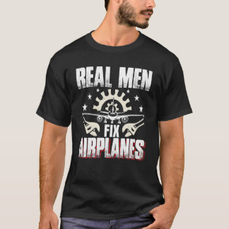 Mekanik för flygplansunderhåll av Flygplan T Shirt
