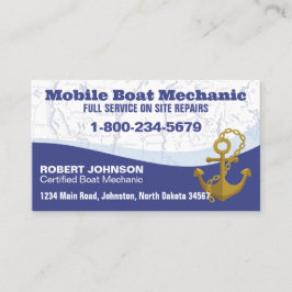 Mekanik för mobilbåtar visitkort