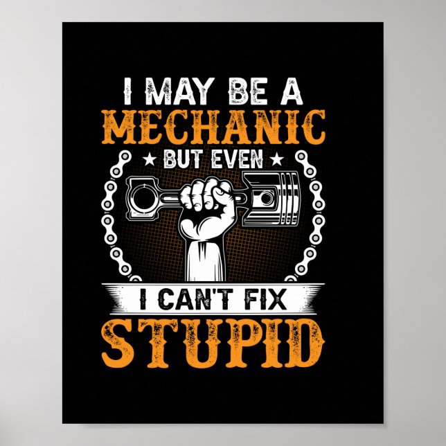 Mekanik I kanske en mekanism Poster (Framsidan)