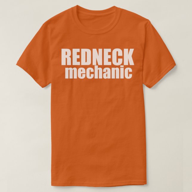 Mekanik i rednacke t shirt (Design framsida)