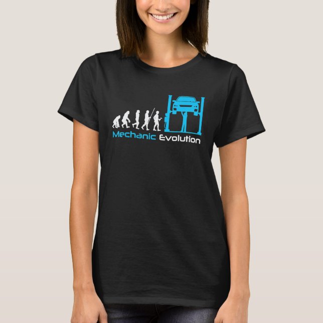 Mekaniker Evolution T Shirt (Framsida)