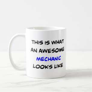 mekaniker, fantastisk kaffemugg