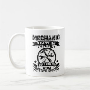 Mekanikern kan inte fixa den dumma muggen kaffemugg
