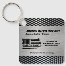 Mekanisk amerikansk Logotyp för automatisk reparat