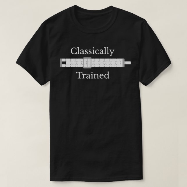 Mekanisk analog beräkning av börsstyrda bildreglag t shirt (Design framsida)