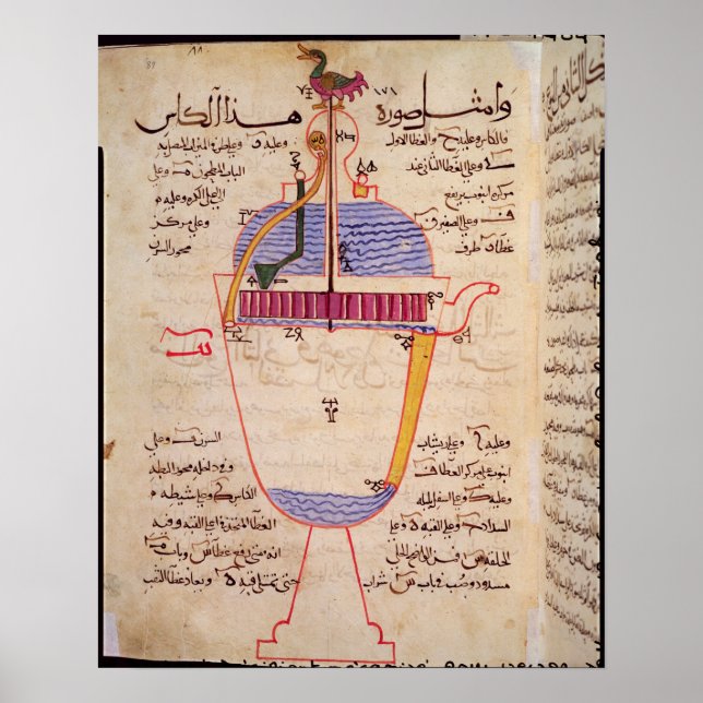 Mekanisk anordning för strömning av vatten poster (Framsidan)