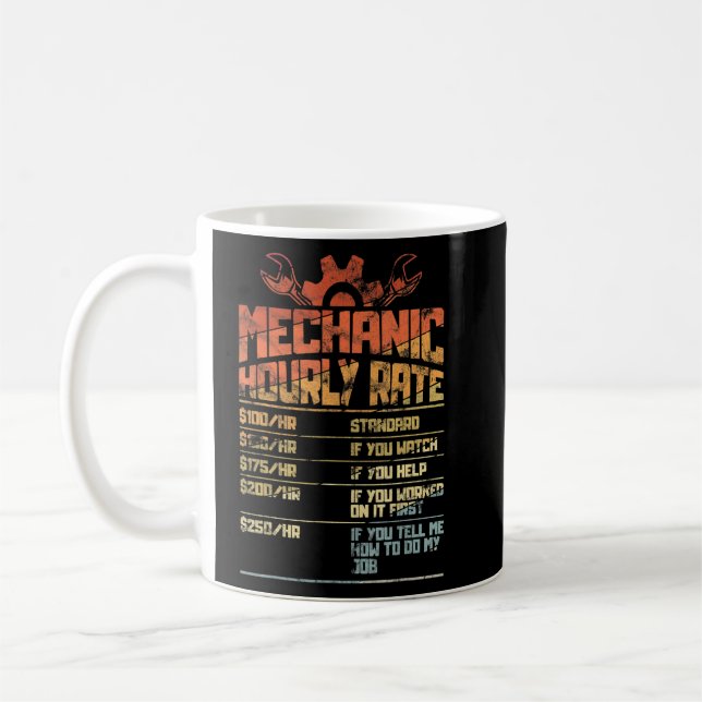 Mekanisk återmatning av Coola för bilmekanik per t Kaffemugg (Vänster)