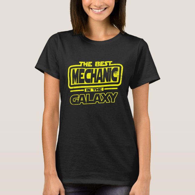 Mekanisk bästa i Galaxy T Shirt (Framsida)