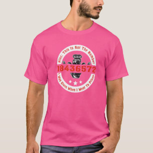 Mekanisk bil 18436572 V8 mekanisk motor T Shirt