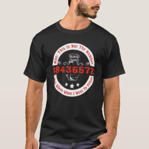 Mekanisk bil 18436572 V8 mekanisk motor T Shirt