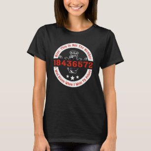 Mekanisk bil 18436572 V8 mekanisk motor T Shirt