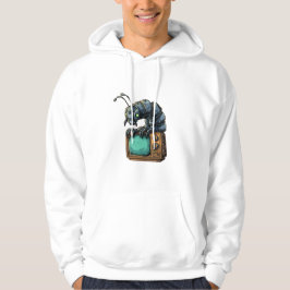 Mekanisk Bug Vintage TV Tröja Hoodie