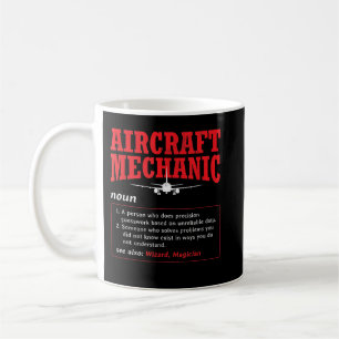 Mekanisk definition av flygplan (MEC) Kaffemugg