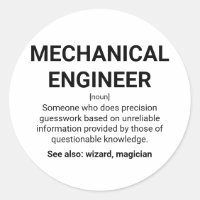 Mekanisk definition av ingenjör humor