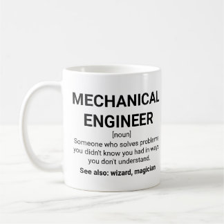 Mekanisk definition av Ingenjör Noun Kaffemugg
