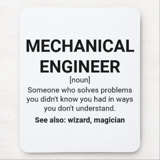 Mekanisk definition av Ingenjör Noun Musmatta