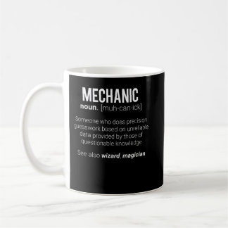 Mekanisk definition, mekanisk definition av nun kaffemugg