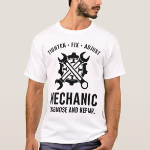 Mekanisk diagnostisering och reparation av automat t shirt