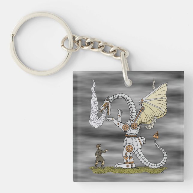 Mekanisk dragon (Framsidan)