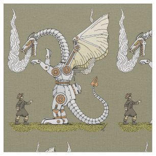 Mekanisk dragon tyg