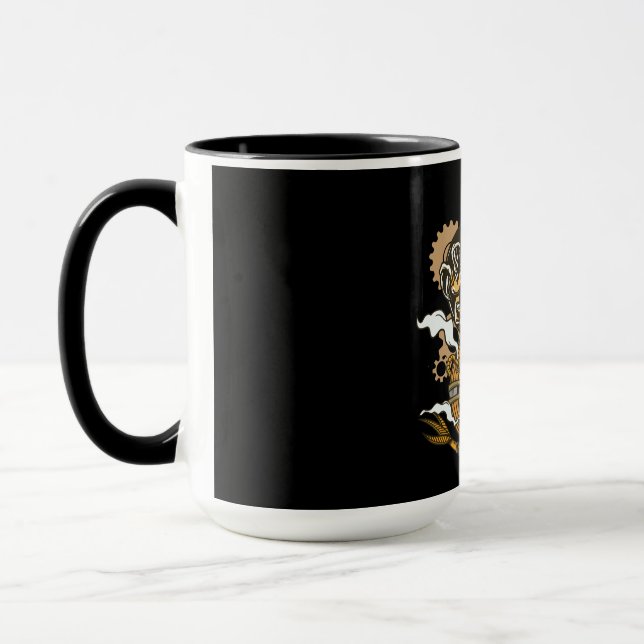 Mekanisk Drakon Mugg (Vänster)