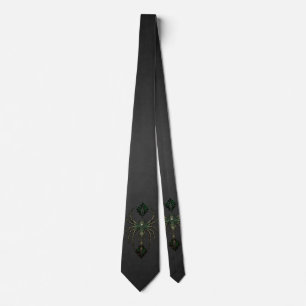 Mekanisk elegans, spindeln i mörken. slips