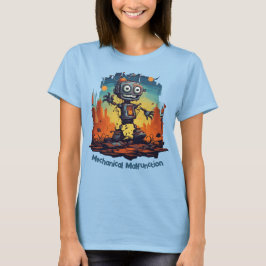 Mekanisk felfunktion Cute Robot T-Shirt