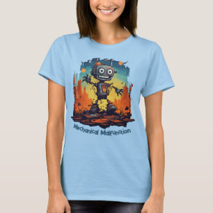 Mekanisk felfunktion Cute Robot T-Shirt