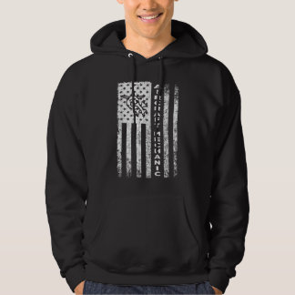 Mekanisk Flagga för luftfartyg, framtida flygplans Hoodie