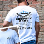 Mekanisk för automatisk reparation av Coola, blå L T Shirt<br><div class="desc">Förbättra professionaliteten i din bilreparationsverkstad med Professionellen Auto Repair Coola Blue Logotyp Mechanic T-Shirt. Den här skjortan är designad för att göra en påstående med en fetblå logotyp på framsidan och baksidan. Det är perfekten för att skapa ett enat utseende på ditt team eller för att använda i reklammaterial, så...</div>