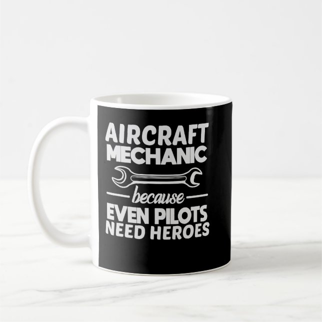 Mekanisk för luftfartyg eftersom även piloter behö kaffemugg (Vänster)