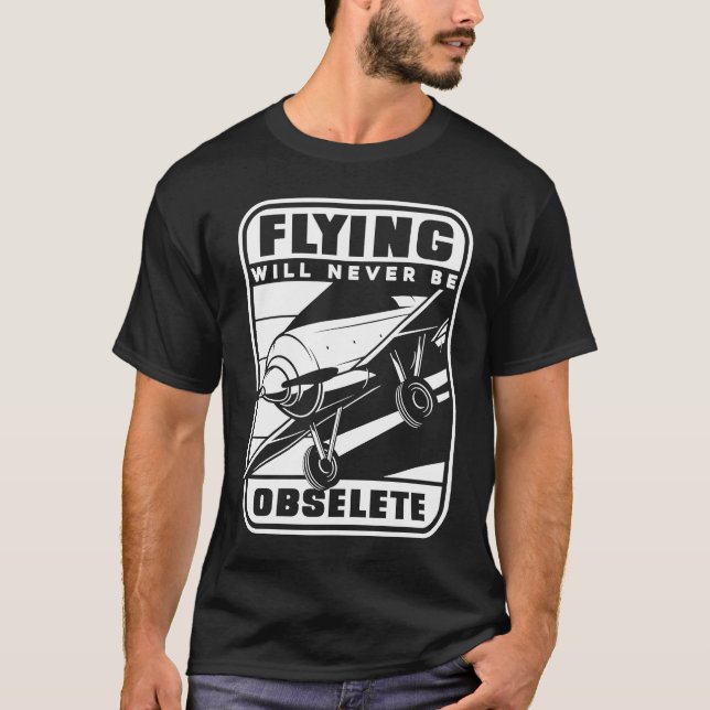 Mekanisk för tekniskt ingenjör-Humor-flygplan T Shirt (Framsida)