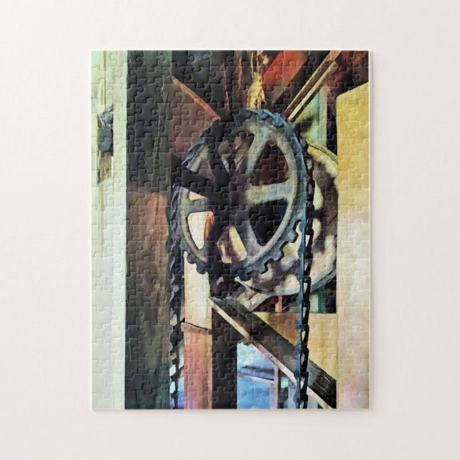 Mekanisk fördel pussel (Vertikal)