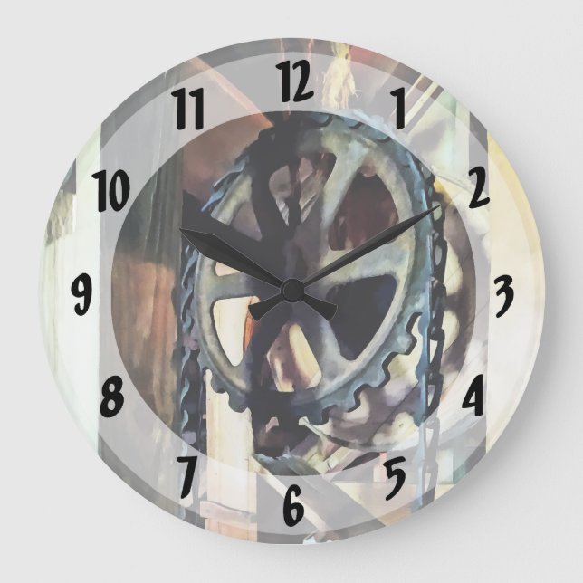 Mekanisk fördel stor klocka (Framsida)