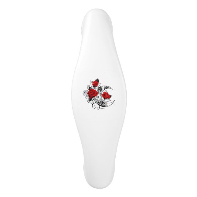 Mekanisk halvmåne med Röd ros Handtag (Framsidan)