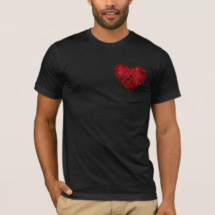 mekanisk hjärtatshirt t shirt