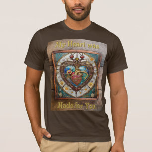 Mekanisk hjärtstillande Steampunk-serie T Shirt