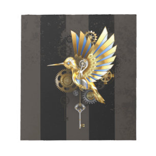 Mekanisk hummingbird anteckningsblock