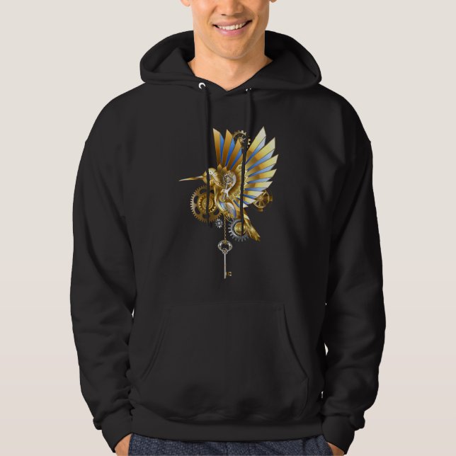 Mekanisk hummingbird hoodie (Framsida)