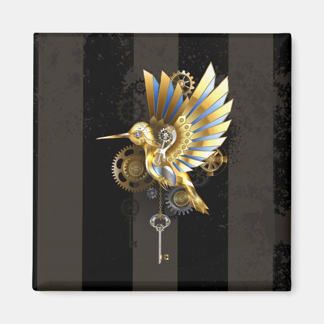 Mekanisk hummingbird magnet (Framsidan)