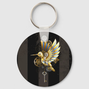 Mekanisk hummingbird nyckelring