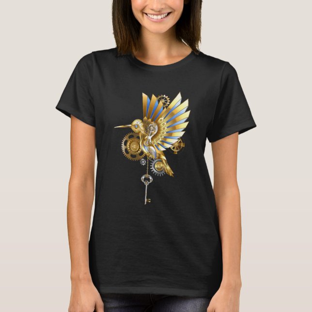 Mekanisk hummingbird t shirt (Framsida)