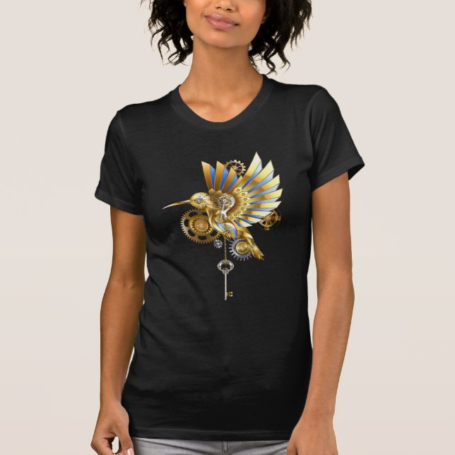 Mekanisk hummingbird t shirt (Framsida)